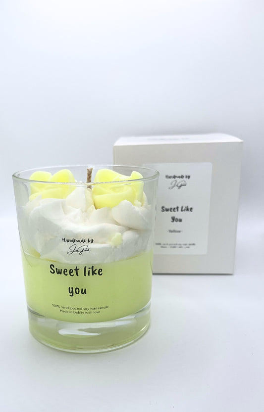 Sweet Like You 100% Soy Wax Hand-poured Candle.