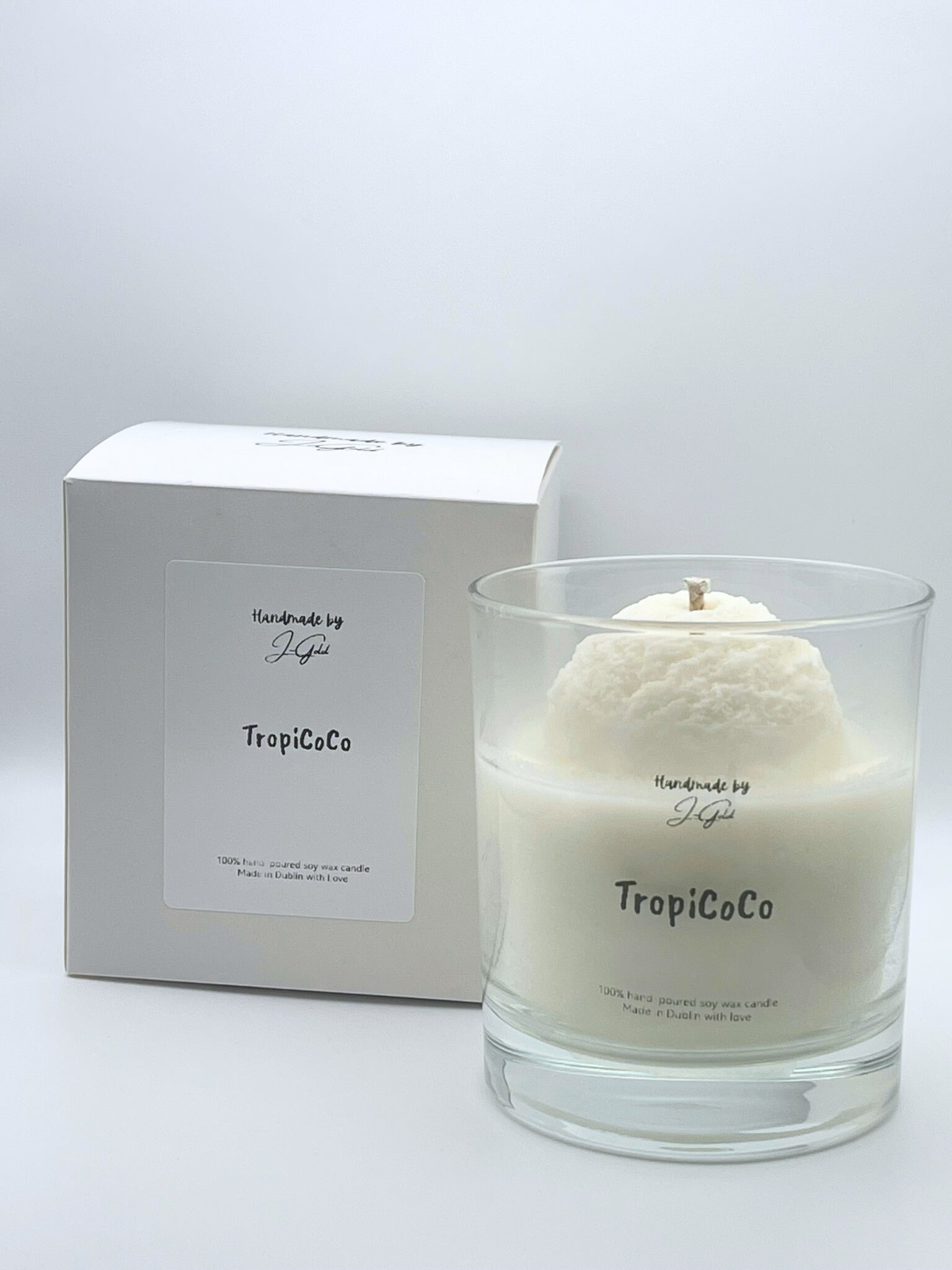 TropiCoCo 100% Soy Wax Hand-poured Candle.