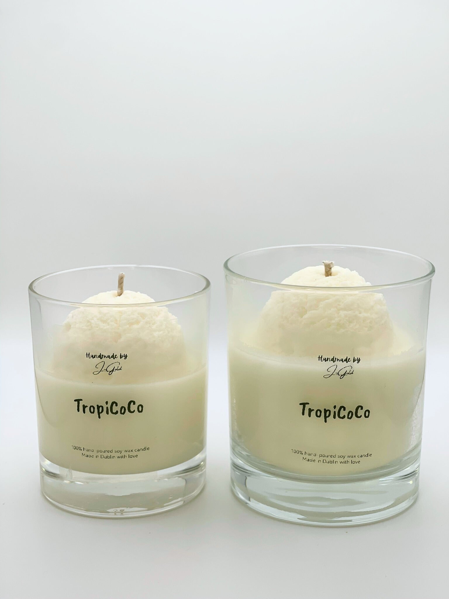 TropiCoCo 100% Soy Wax Hand-poured Candle.