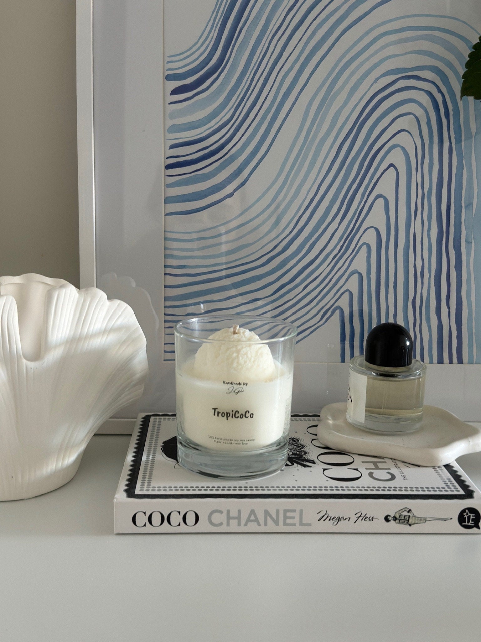 TropiCoCo 100% Soy Wax Hand-poured Candle.